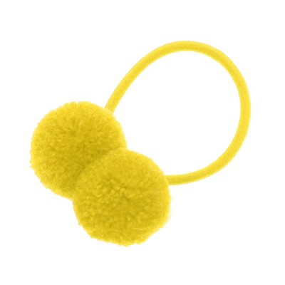Unique Bargains Children Pompon Hair Elastic Band 1 Pc