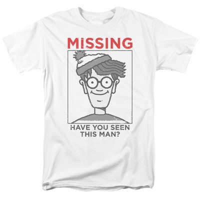 Men's Wheres Waldo Missing T-Shirt