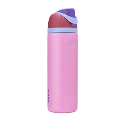 Owala 24oz FreeSip Stainless Steel Water Bottle - Electric Orchid: Insulated, Leakproof