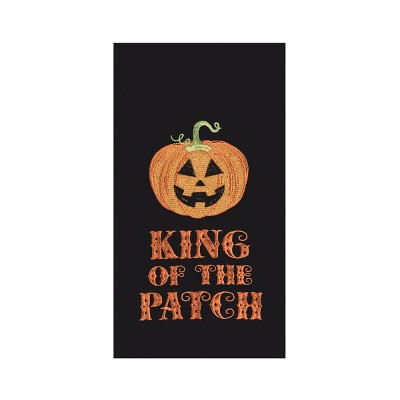 C&F Home "King of the Patch" Halloween Jack O' Lantern 100% Cotton Flour Sack Dishtowel