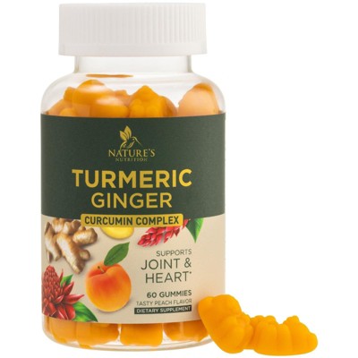 Turmeric Gummies Extra Strength Chewable Joint Support Gummy, High Absorption - 60 Gummies;120 Gummies