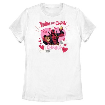 Women's Marvel: Deadpool Chimi to My Changa T-Shirt