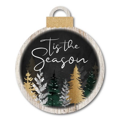 Tis the Season Pines Hanging Ornament Artboard