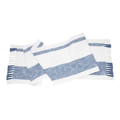 carol & frank Morgan Striped Table Runners Collection