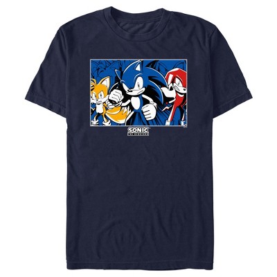 Men's Sonic the Hedgehog Trio Pose T-Shirt