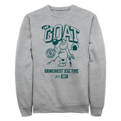Men's Dr. Seuss The Goat Grinchiest of All Time Sweatshirt