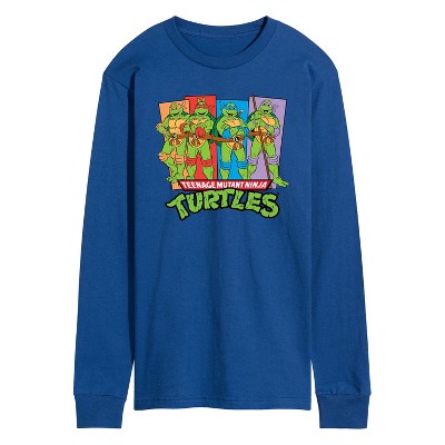 Men's - Teenage Mutant Ninja Turtles - TMNT Group Long Sleeve Graphic T-Shirt