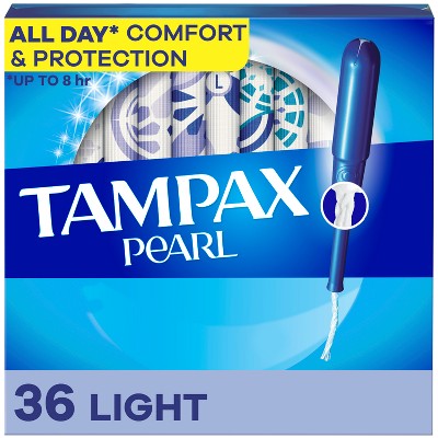 Tampax Pearl Lite Absorbency Tampons
