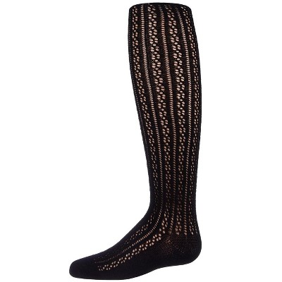 Memoi Pelerine Stitch Girl's Cotton Blend Tights