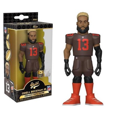 Funko Gold Cleveland Browns NFL 5 Inch Vinyl Figure | Odell Beckham Jr CHASE
