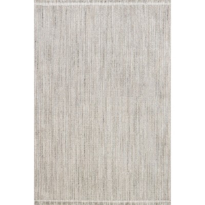 Nuloom Zinnia Farmhouse Tasseled Area Rug