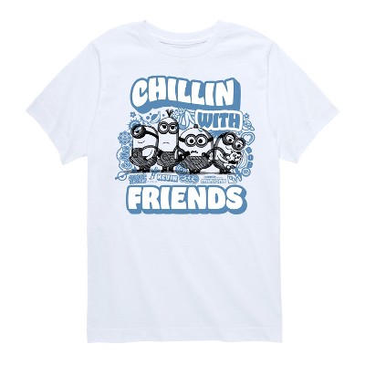 Boys' - Despicable Me - Chillin' With Friends Minions Short Sleeve Graphic T-Shirt