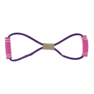 Unique Bargains 8-Shaped Resistance Band Expander Elastic Muscle Training