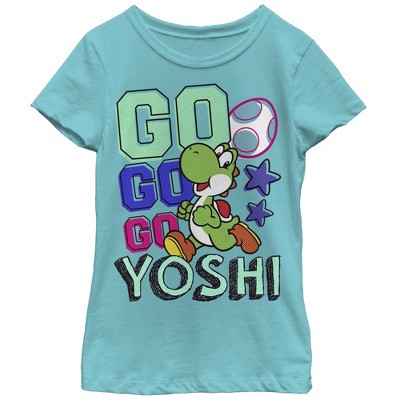 Girl's Nintendo Go Yoshi T-Shirt