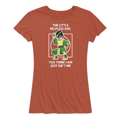 Women's - Avatar: The Last Airbender - Toph Short Sleeve Graphic T-Shirt
