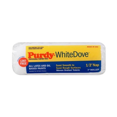 Purdy White Dove Woven Fabric 7 in. W X 1/2 in. Paint Roller Cover 1 pk (Case of 10)