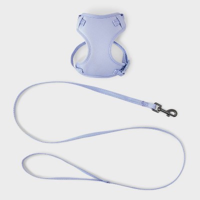 Cat Leash and Harness Tether Set - 2pc - Lilac Purple - Boots & Barkley™