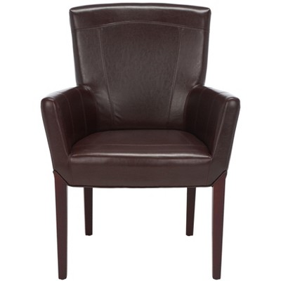 Ken Arm Chair - HUD8201A - Brown - Safavieh