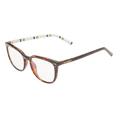 Kate Spade KS Albi/BB 8XS Womens Rectangle Reading Glasses Havana Multicolor 52mm