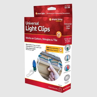 Simple Living Solutions String Light Universal Light Clips