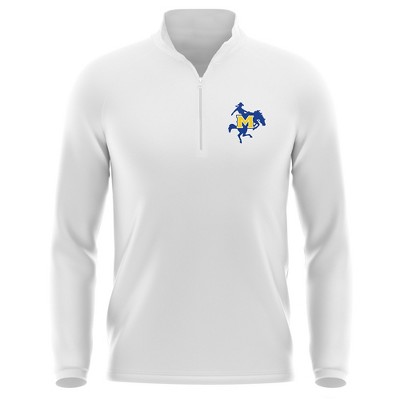 Men's Mcneese State University Adult Active Sport 1/4 Zip Pullover Left Chest Logo