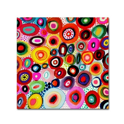 24" x 24" Tourbillons by Sylvie Demers - Trademark Fine Art: Vibrant Unframed Canvas