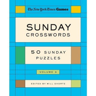 New York Times Games Sunday Crosswords Volume 3 - (Spiral Bound)