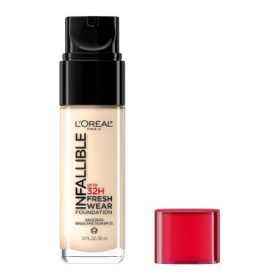 L'Oreal Paris Infallible 32HR Fresh Wear Foundation with SPF 25 - 1 fl oz