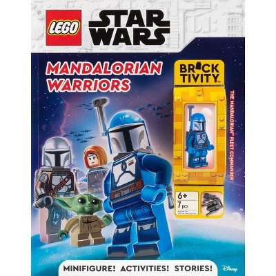 Lego Star Wars: Mandalorian Warriors - (Activity Book with Minifigure) by  Ameet Publishing (Paperback)
