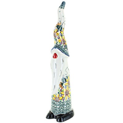 Blue Rose Polish Pottery AD42 Galia Tall Gnome
