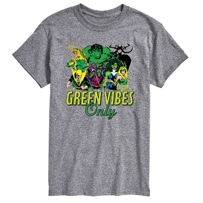 Men's - Marvel - St. Patrick's Day Green Vibes Only Short Sleeve Graphic T-Shirt