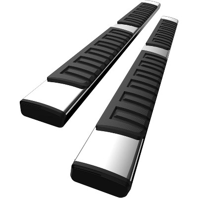 Running Boards Compatible with 2005-2023 Toyota Tacoma Double Cab,Stainless Steel Side Steps for 2005-2023 Toyota Tacoma Double Cab,Stainless Steel