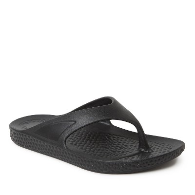 Dearfoams EcoCozy Men's Sustainable Comfort Flip Flop Thong Sandal