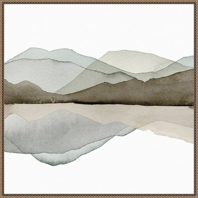 Amanti Art Magic Mountain II by Grace Popp Framed Canvas Wall Art