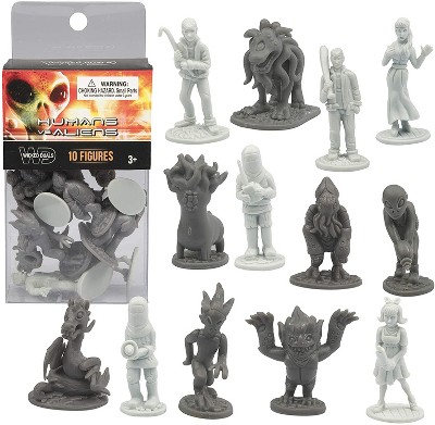 1 pcs Humans Vs Aliens Space Monster Action Figure Toy Playset - Unique Futuristic Sculpts - Great for Party Favors, Decorations, Dioramas, etc