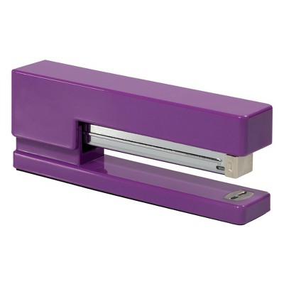 JAM Paper Modern Desk Stapler - Purple: Office Supplies & Desk Accessories, Plastic, 1.12" Height, 2.5" Width