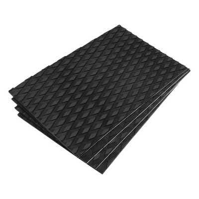 Unique Bargains  EVA Faux Teak Decking Sheet Mat Self-Adhesive for Boat Deck Pad RV Car 4 Pcs
