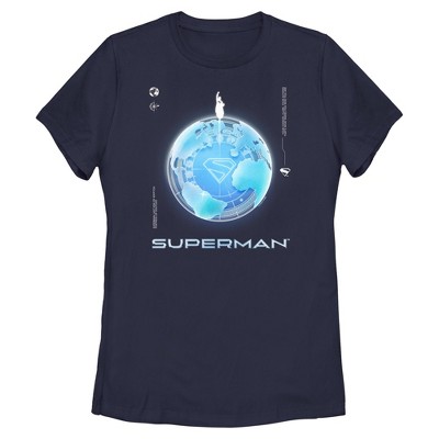 Womens Superman Your Choices and Actions Quote T Shirt