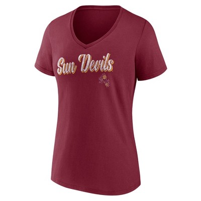 NCAA Arizona State Sun Devils Women's V-Neck T-Shirt