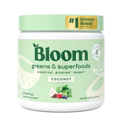 BLOOM NUTRITION Greens and Superfoods Powder - Coconut