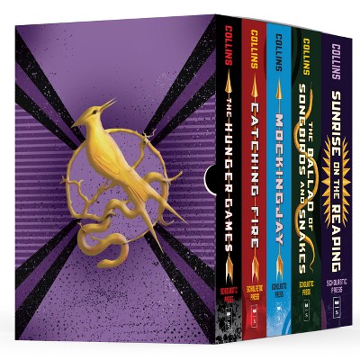 Hunger Games 5-Book Hardcover Box Set (the Hunger Games, Catching Fire, Mockingjay, the Ballad of Songbirds and Snakes, Sunrise on the Reaping)