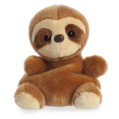 Aurora Palm Pals 5" Slomo Sloth Brown Stuffed Animal