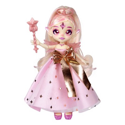 Magic Mixies Pixlings Doll - Angelica the Shining Angel: Articulated Fantasy Doll with Wavy Hair