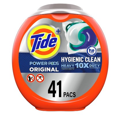 Tide Original Hygienic Clean HE Compatible Heavy Duty Power Pods Laundry Detergent Soap Pacs