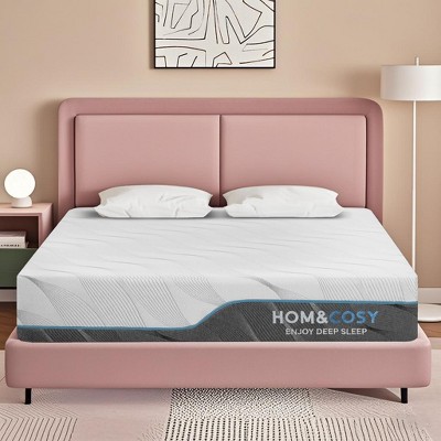 Dyonery 8" Extra Firm Twin Size Memory Foam Mattress, Medium - Extra Firm Dual Side Flippable Mattress for Back Pain,75" x 38"