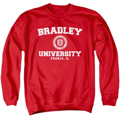 Bradley University Official Circle Logo Adult Crewneck Sweatshirt