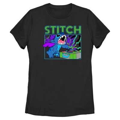 Womens Lilo & Stitch DJ Stitch T Shirt