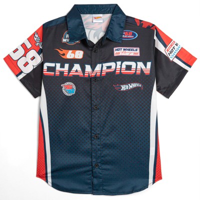Hot Wheels Button Down Dress Shirt Toddler