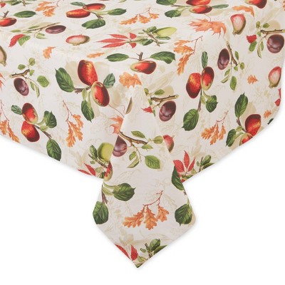Dii Orchard Botanical Printed Tablecloth - 52 X 52"