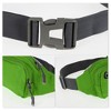 Unique Bargains Comfortable Double Layer Running Belt 1 Pc - 3 of 4